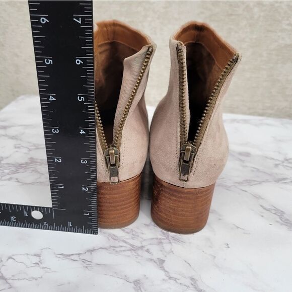 Seychelles Leather Floodplain Sand Suede Leather Ankle Booties Women's Size 8 - Picture 16 of 16